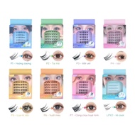 Jary Pro Cluster Lashes - Plastic Box of 6 Rows - P1 P2 P3 P4 P5 P6 P7