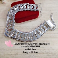 925 silver bangle for men*sesuai untuk lelaki