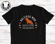 Maltipoo Mom Shirt Dog Mom Shirt Dog Mama T Shirt Dog Printed Shirt Dog Shirt For Humans Dog Lover S