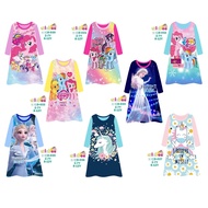 8y 9y 10y 11y 12y - Sleepwear Pajamas Daster Teen Girls AILUBEE D030 D031 D032 D033 D034 D035 D036 D
