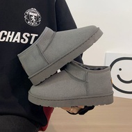 Fleece Thickened 2025 Boots Cotton Shoes New Style Snow cod Fleece Warm Cold-Proof Couple Bread Plus