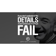 Jeff Bezos Motivational Poster Multicolour