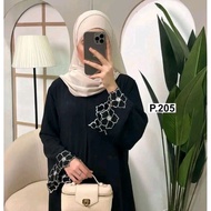 Jubah Abaya Lace Husna Muslimah