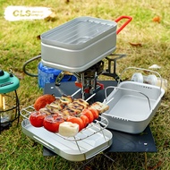Camping Cookware Mountaineering Cookware Camping Cookware Set Stainless Steel Pot Camping Cookware C