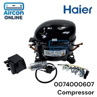 คอมเพรสเซอร์ สำรหับตู้แช่ Haier รุ่น HCF568H-2 รหัส 0074000607 ( KM270WY ) ของแแท้ ใหม่ มือ 1