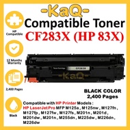 Compatible 83X CF283X 283X Toner Cartridge for M125a M125nw M127fn M127fp M127fw M127fs M201n M201d 