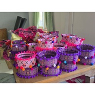 Children's Hmong Hat Cotton Printed Pattern