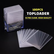 TOPLOADER (Quality) 100pcs/50pcs 35PT Photocard KPOP Anime Photo Card  Pokemon TCG Cards Card Sleeve
