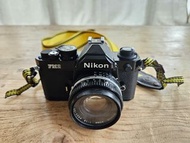 Nikon FM2 Black with lens and strap 黑色連鏡頭及德國原裝相機帶