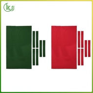 [Wishshopeelxl] Pool Table Cloth with 6Pcs Felt Strips for 9ft Snooker Pool Billiards Table