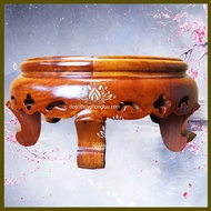 Triple-hole Feet, Incense Wood Flower Bowl Base 9cm High 14cm To 30cm