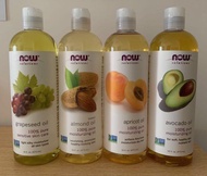 USA Now Pure Oil for skin & hair 473ml 16oz 🌻Grapeseed Oil🌻Sweet Almond Oil 🌻Castor Oil 🌻Apricot Oil