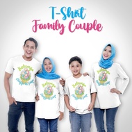 Kaos Family Couple Keluarga Hingga Ke Surga Kaos Keluarga Laki Laki Perempuan Kaos Anak Dan Dewasa Lengan Pendek dan Lengan Panjang