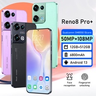 โทรศัพท์มือถือ OPP0 Reno8 Pro 7.5นิ้ว รองรับ2ซิม Smartphone 4G/5G โทรศัพท์ ถูกๆ ดี 16GB รอม512GB โทรศัพท์ถูกๆ Android12.0 โทรศัพท์ราคาถูกๆ โทรศัพท์มือถือพร้อมส่งในไทย รับประกันหนึ่งปี เมนูภาษาไทย มีบริการเก็บเงินปลายทาง