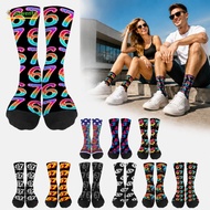 JOWENTY 67 Meme Crew Long Socks, Cartoon Cotton  67 Meme Ice Cream Socks, Unique Breathable Warm Lig