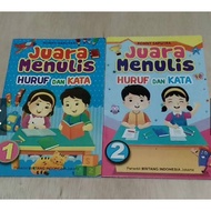 PACKAGE CONTAINS 2 BOOKS FOR WRITING LETTER & WORDS CHAMPION VOLUMES 1 & 2