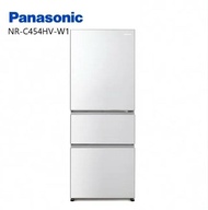 【Panasonic 國際牌】NR-C454HV-W1 450公升 三門變頻冰箱(鋼板) 晶鑽白(含基本安裝)