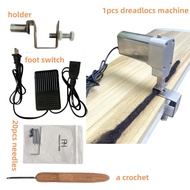 เครื่องเดรดล็อกมือจับขนาดเล็กเครื่องทำผมเปียโครเชต์สำหรับ DIY Dreadlock Braids BNGJI