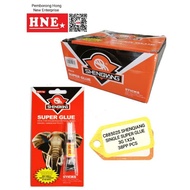 (24pcs) #READY STOCK# 502S # SHENQIANG SUPER GLUE#  SINGLE# 3GM #