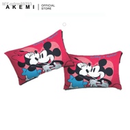 [New product sale] ❄AKEMI Mickey Mouse and Friends Collection 2pcs Pillow Case 510TC (Crazy In Love)