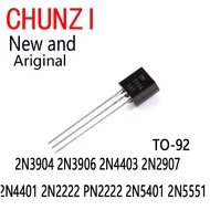 20PCS New and Original Transistor TO-92 2N3904 2N3906 2N4403 2N2907 2N4401 2N2222 PN2222 2N5401 2N55