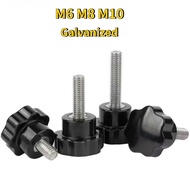 Five star phenolic resin handmade star screw with handle mechanical screw (M6/M8/M10) 【MB-LMF+0.1】