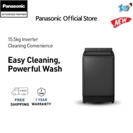 [𝐅𝐑𝐄𝐄 𝐃𝐄𝐋𝐈𝐕𝐄𝐑𝐘] PANASONIC 15.5KG POWERFUL CLEAN & CONVENIENT TOP LOAD WASHING MACHINE NA-FD155X3BT