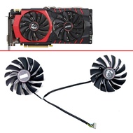 NEW Cooling Fan 95mm PLD10010S12HH For MSI R9 390 R9 380 R7 370 GTX980 980Ti 970 960 950 game graphi