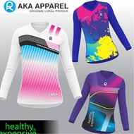 Jiashu-Women's Sports T-shirts Printing Tops for Aerobic Gym Volleyball Running Casual Walking Jumbo
