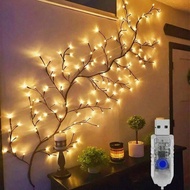 lampu raya lampu led Led Rattan Light Branch Modeling Light Christmas Rattan Light String Living Roo