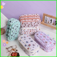 BH2 Cute Cartoon Capybara Panda Student Pencil Case School Gift For Kids Large Capacity Pencil Bag H