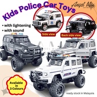 Insertia Land Rover Police Car and SUV 4X4 Model Sound Light Toy Car Gift