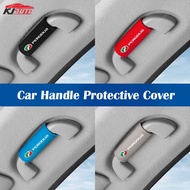 Perodua Suede Car Roof Handle Protective Cover Door Handle Leather Decoration Accessories for Viva B