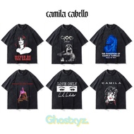 Ghostxyz T-Shirt Camila Cabello Wash Oversize Vintage Tee