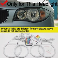 RGB Colorful Cotton Rings with Remote Control for BMW 1 Series E81 E82 E87 E88 Headlight LED Angel E