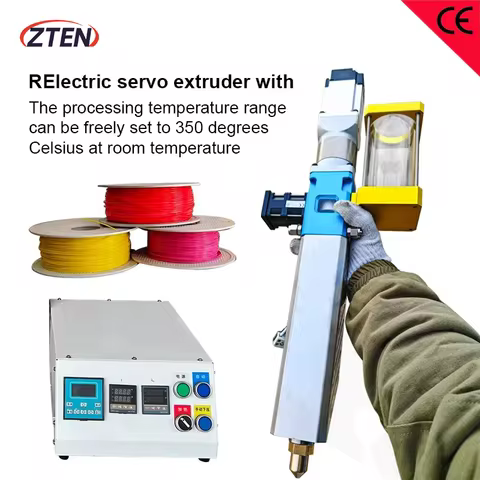 3D Printing Extruder Machine 4kg/h Vertical Extruder 1200W Injection Molding Machine Desktop Plastic