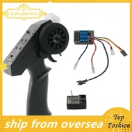 [TopFashion] 2.4G 2 Channel Remote Controller Kit Transmitter Receiver 50A ESC for  MN88K RC Car Upg