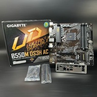 B550 @ Gigabyte B550M DS3H AC 💢 AMD AM4 B550 底板 主板 主機板 MATX 支援RYZEN 3 5 7 9 CPU RGB DDR4