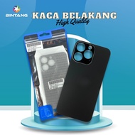 BACK COVER/BACK DOOR/BACK GLASS/BACK HOUSING REAR COVER BLACK iphone 13 PRO