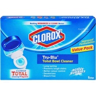 Clorox Toilet Bowl Cleaner Tablets Tru Blu