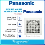 EXHAUST FAN/HEXOS FAN PANASONIC Ceiling FV 15 TGU/FV 20 TGU SIZE 6 inch - 8 inch
