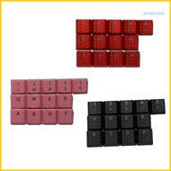 BTM 13pcs PBT Backlit Keycap Texture Non-slip Cover for G915TKL Keyboard