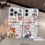 Case For Realme Note 60 50 C51 C55 C75 C53 C15 C51s C63 C3 5i 6i C11 C25Y Cover bag Double Fox Rabbi
