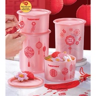 Tupperware Lucky Munch One Touch  /   Tupperware SetFlora Raya One Touch Single Set (3)
