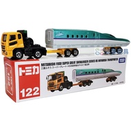Japanese Version TOMY TOMY TOMY Alloy Car TOMICA No. 122 H5 Series Mitsubishi Japan High-Rail Shinka