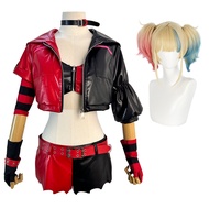 HOLOUN Anime Harley Quinn Cosplay Costume Suicide Squad Executive ISEKAI The Clown's Girl Quinntets