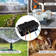QIRVEN IP54 Waterproof Junction Box, Waterproof Performance IP54 Rated Outdoor Junction Box, Empty I
