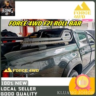 FORCE 4WD F21 4X4 ROLL BAR BELAKANG SPORT BAR Ranger T6 T7 T8 Wildtrak Raptor Vigo Rocco Triton D40 