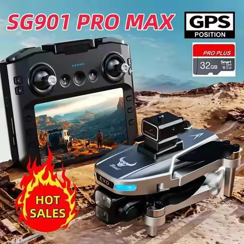 SG901 PRO MAX Drone 8K Professional GPS HD Camera Drones 5G WIFI FPV Video 4k UAV 5.9 Inch Screen Co