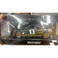 MINICHAMPS 1/18 Mercedes-Benz 190E EVO2 Black Gold Color Style Number:155913609 Name: MERCEDES-BENZ 